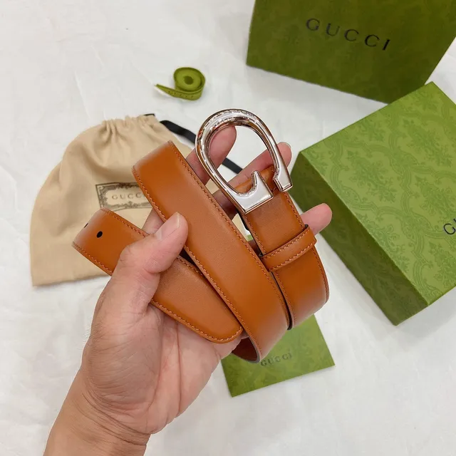 Gucci Horsebit 1955 Tan Leather Belt 4