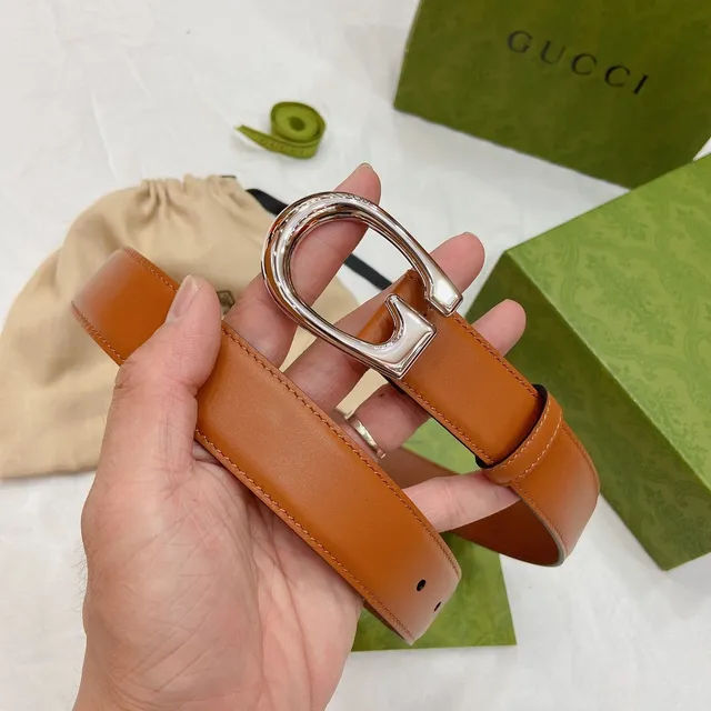 Gucci Horsebit 1955 Tan Leather Belt 7