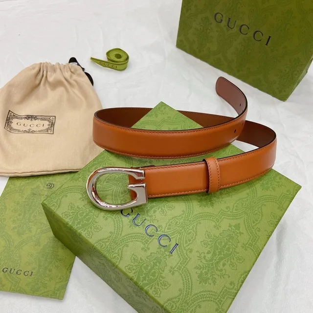 Gucci Horsebit 1955 Tan Leather Belt 9