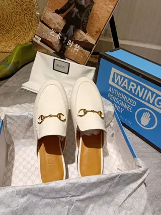 Gucci Horsebit 1955 सादा चामड़ा Horsebit লোফার 6