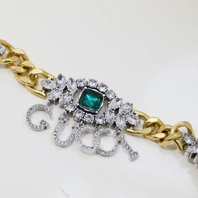 Gucci Iconic Floral Emerald and Diamond Necklace 2