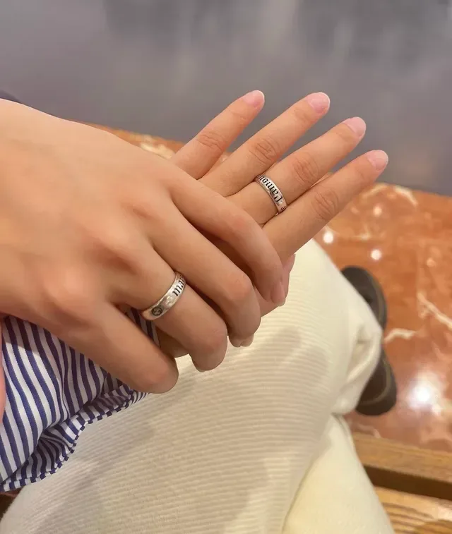 Gucci Maison de Gucci Engraved Sterling Silver Rings 3