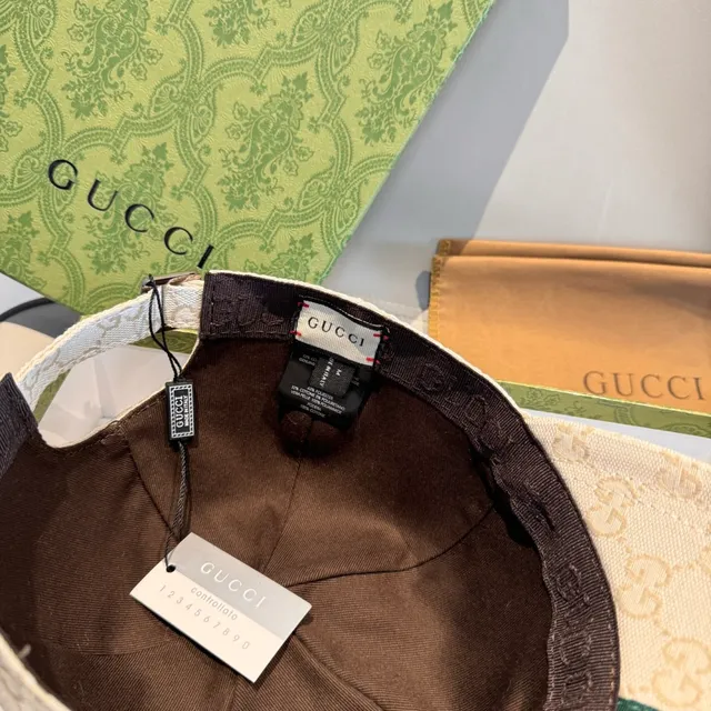 Gucci Monogram Jacquard Baseball Cap 4