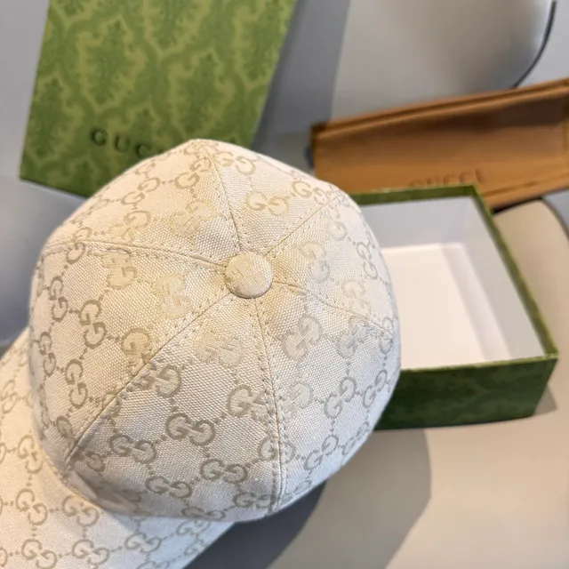 Gucci Monogram Jacquard Baseball Cap 6