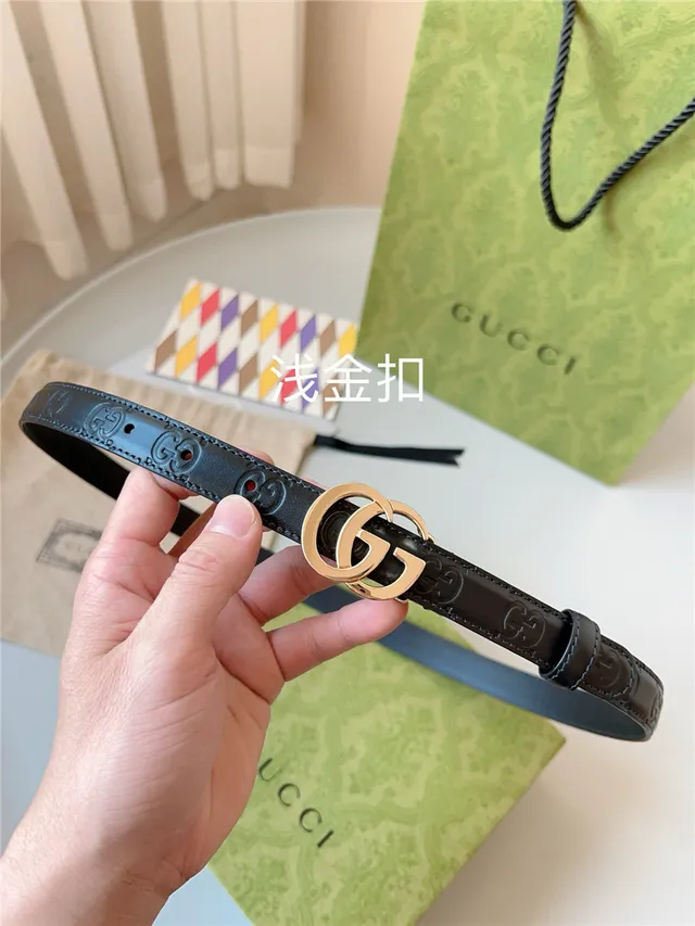 Gucci Ophidia Red Embossed GG Leather Belt 9