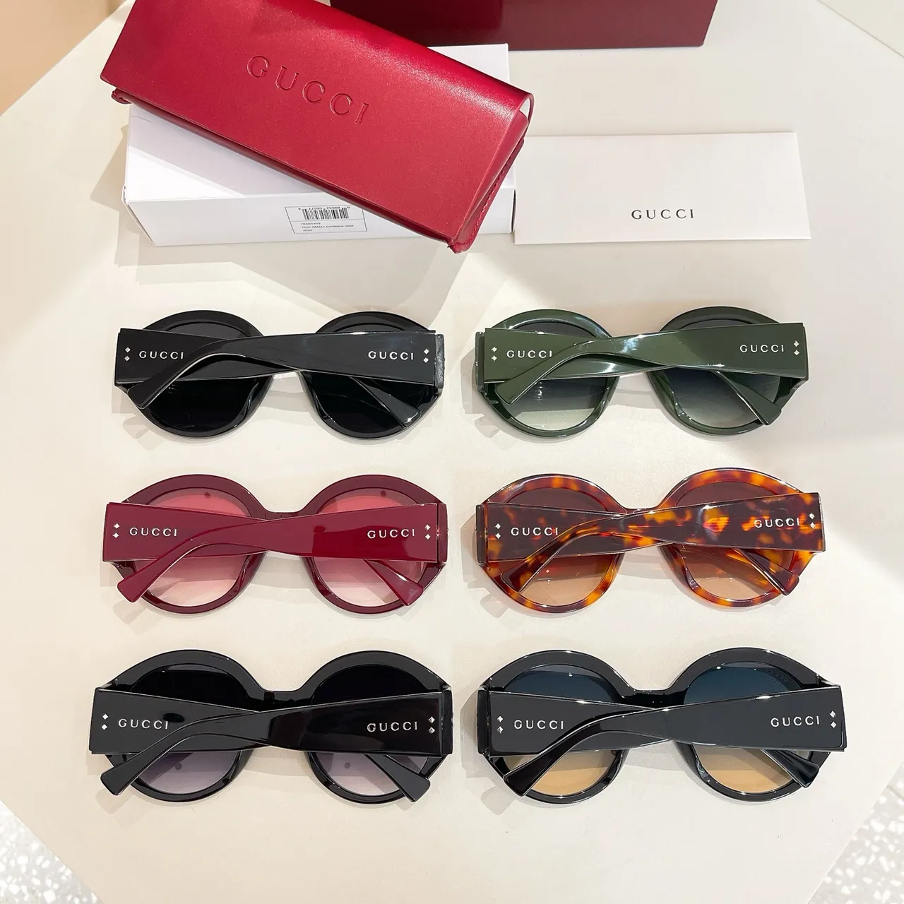 Gucci Oversized Round Black Sunglasses 9