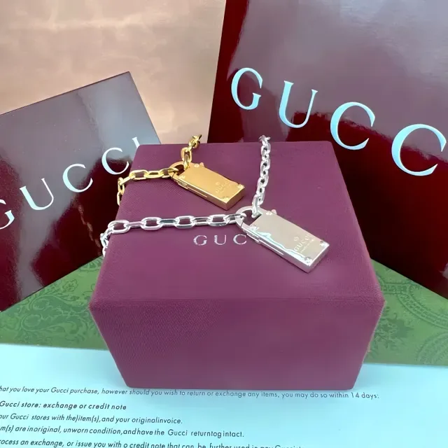 Gucci Padlock Silver Chain Bracelet 6