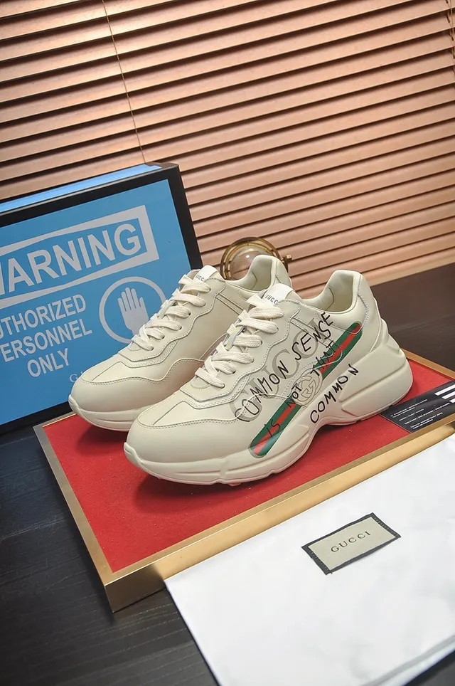 Gucci Screener Off-White Chunky Sneakers 4