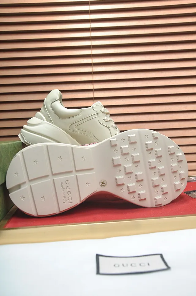 Gucci Screener Off-White Graphic Logo Chunky Sneakers 2