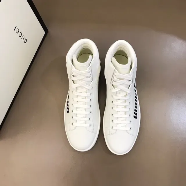 Gucci Screener White Gold Accent Lifestyle Sneakers 3