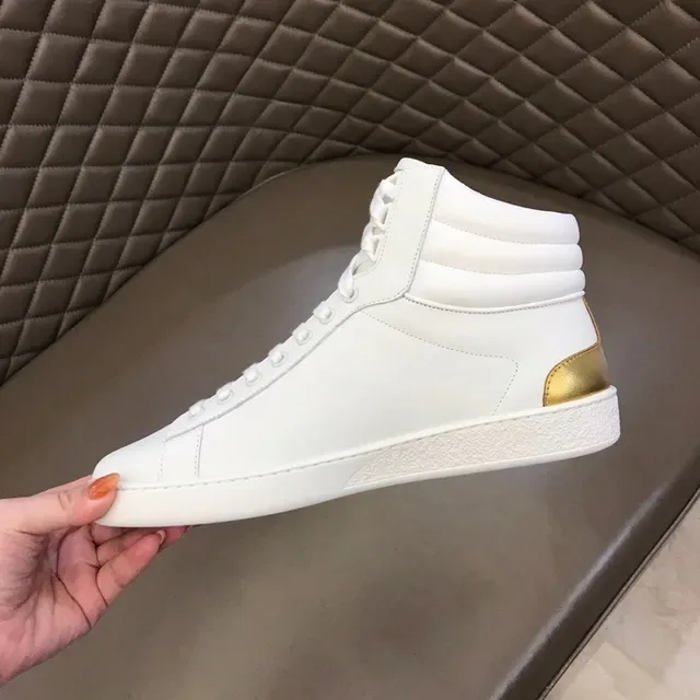 Gucci Screener White Gold Accent Lifestyle Sneakers 7