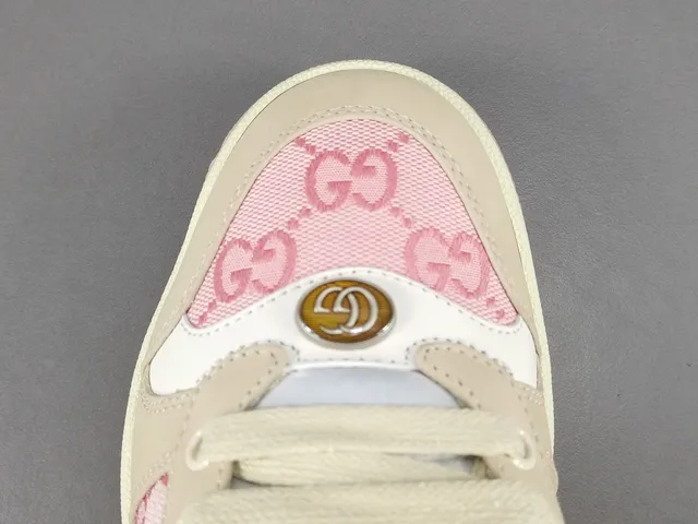 Gucci Tennis 1977 Beige Pink Yellow Blue Lifestyle Sneakers 10