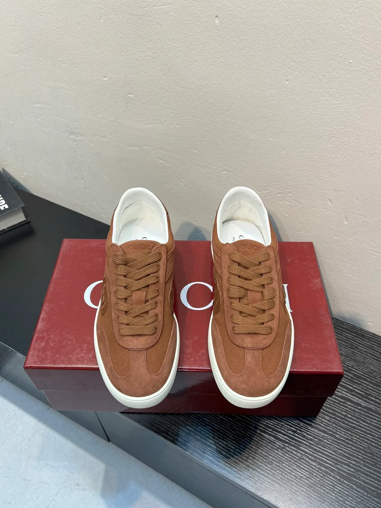 Gucci Tennis 1977 Brown Suede Lifestyle Sneakers 2
