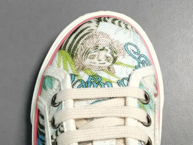 Gucci Tennis 1977 Floral Print Web Stripe Lifestyle Sneakers 4