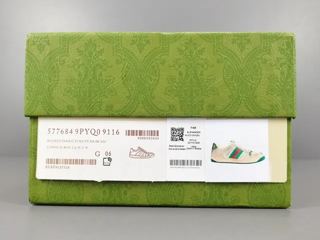 Gucci Tennis 1977 Off-White Green Orange Web Stripe Lifestyle Sneakers 16