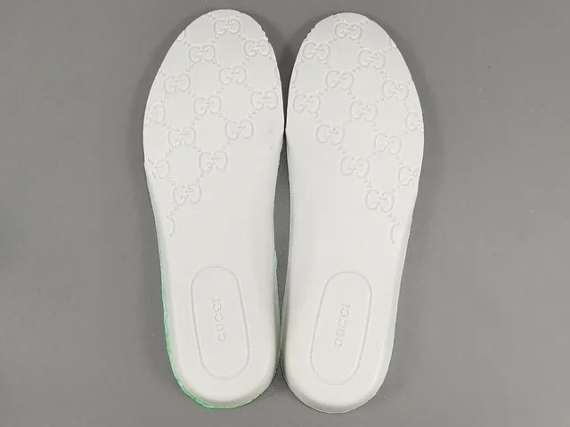 Gucci Tennis 1977 White and Green Lifestyle Sneakers 3