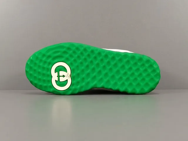 Gucci Tennis 1977 White and Green Lifestyle Sneakers 13
