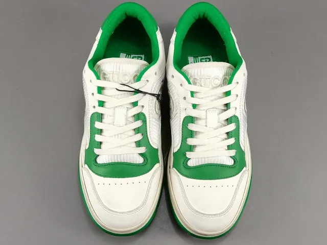 Gucci Tennis 1977 White and Green Lifestyle Sneakers 16