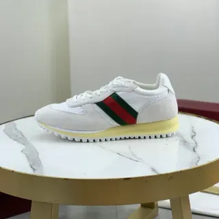 Gucci Tennis 1977 White Green Red Web Lifestyle Sneakers