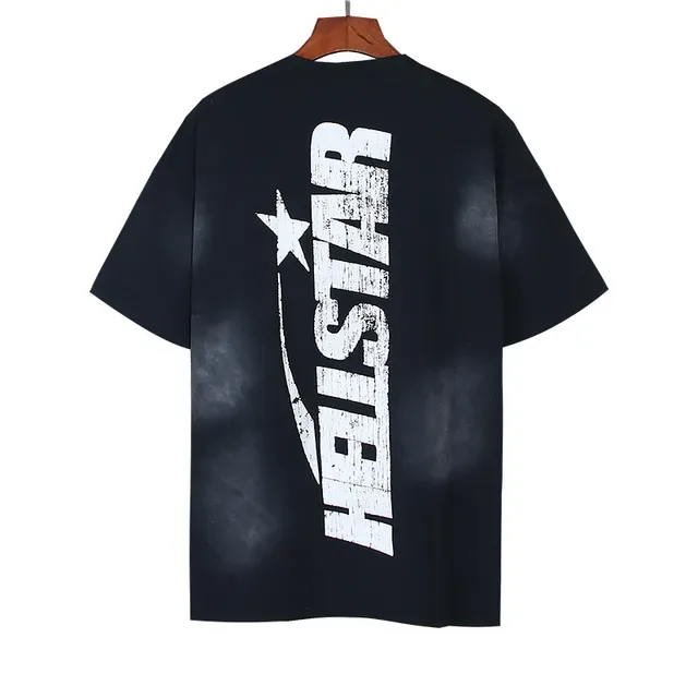 Hellstar Flame Profile Distressed Print Oversized T-Shirt 6