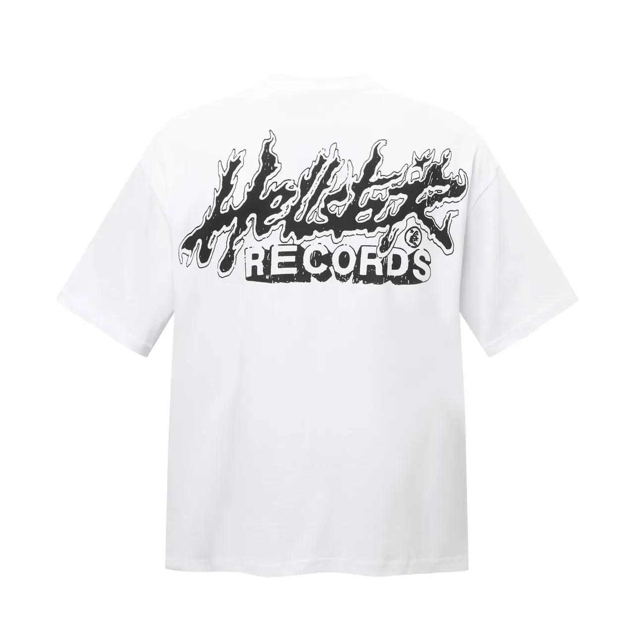 Hellstar Graphic Flame Logo Oversized T-Shirt 6