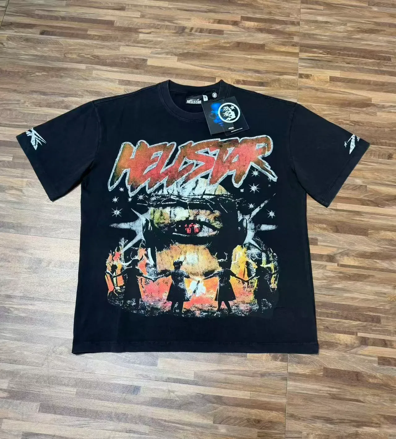 Hellstar Graphic Print Oversized T-Shirt 2