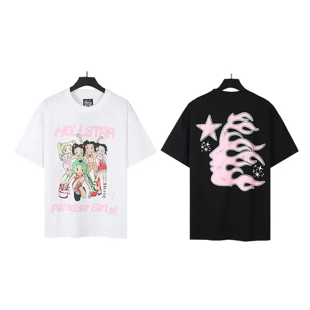 Hellstar Paradise Girls Graphic Oversized T-Shirt 2