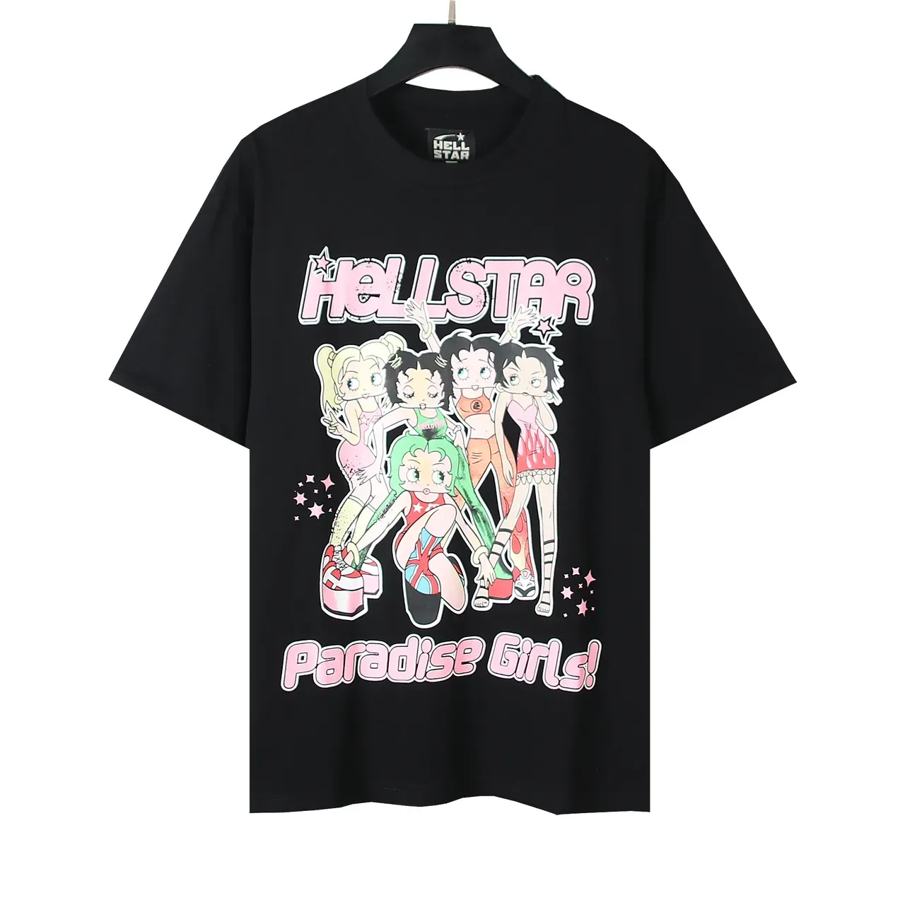 Hellstar Paradise Girls Graphic Oversized T-Shirt 4