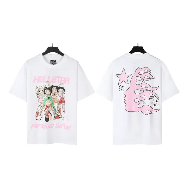 Hellstar Paradise Girls Graphic Oversized T-Shirt 6