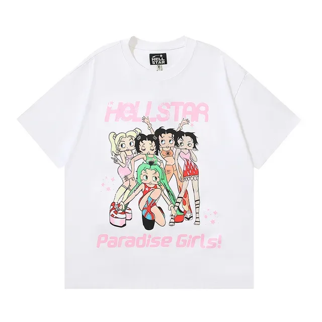 Hellstar Paradise Girls Graphic Oversized T-Shirt 11