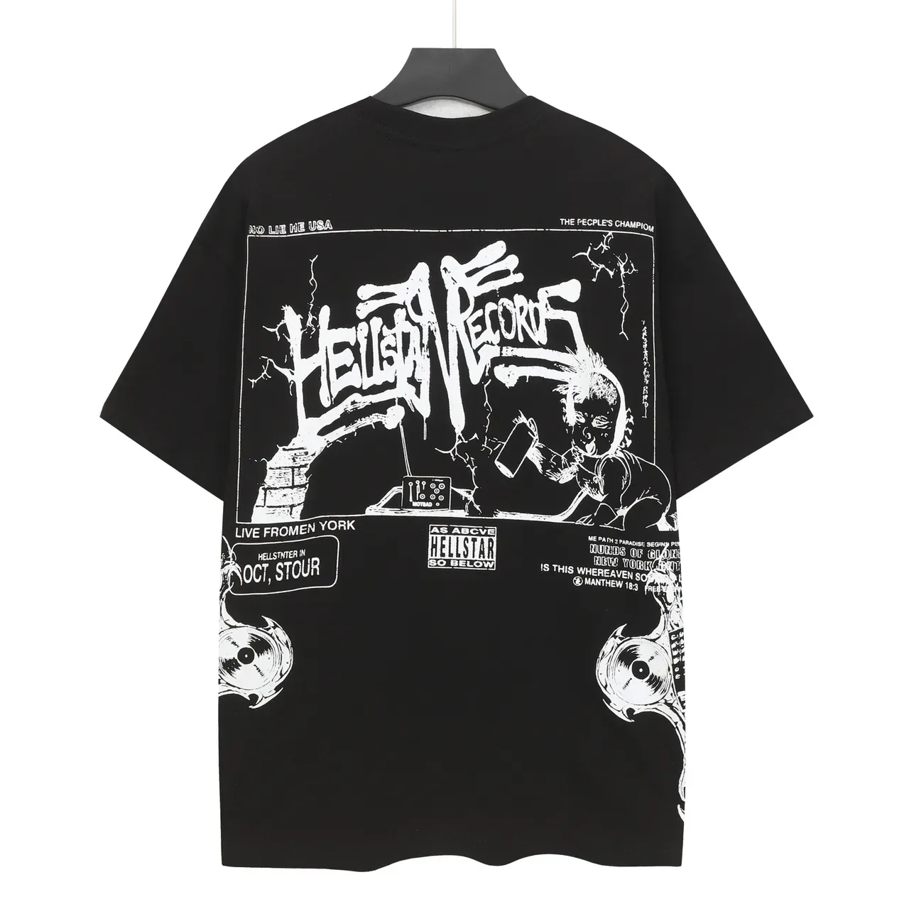 Hellstar Records 1996 Tour Graphic T-Shirt 3