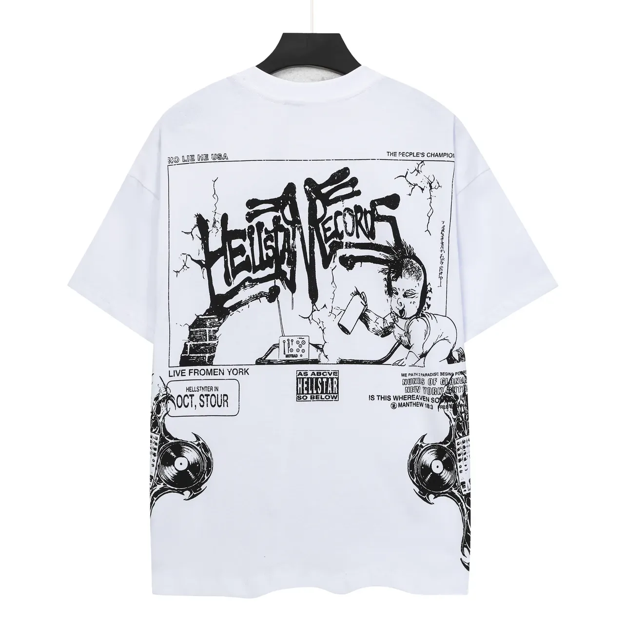 Hellstar Records 1996 Tour Graphic T-Shirt 5