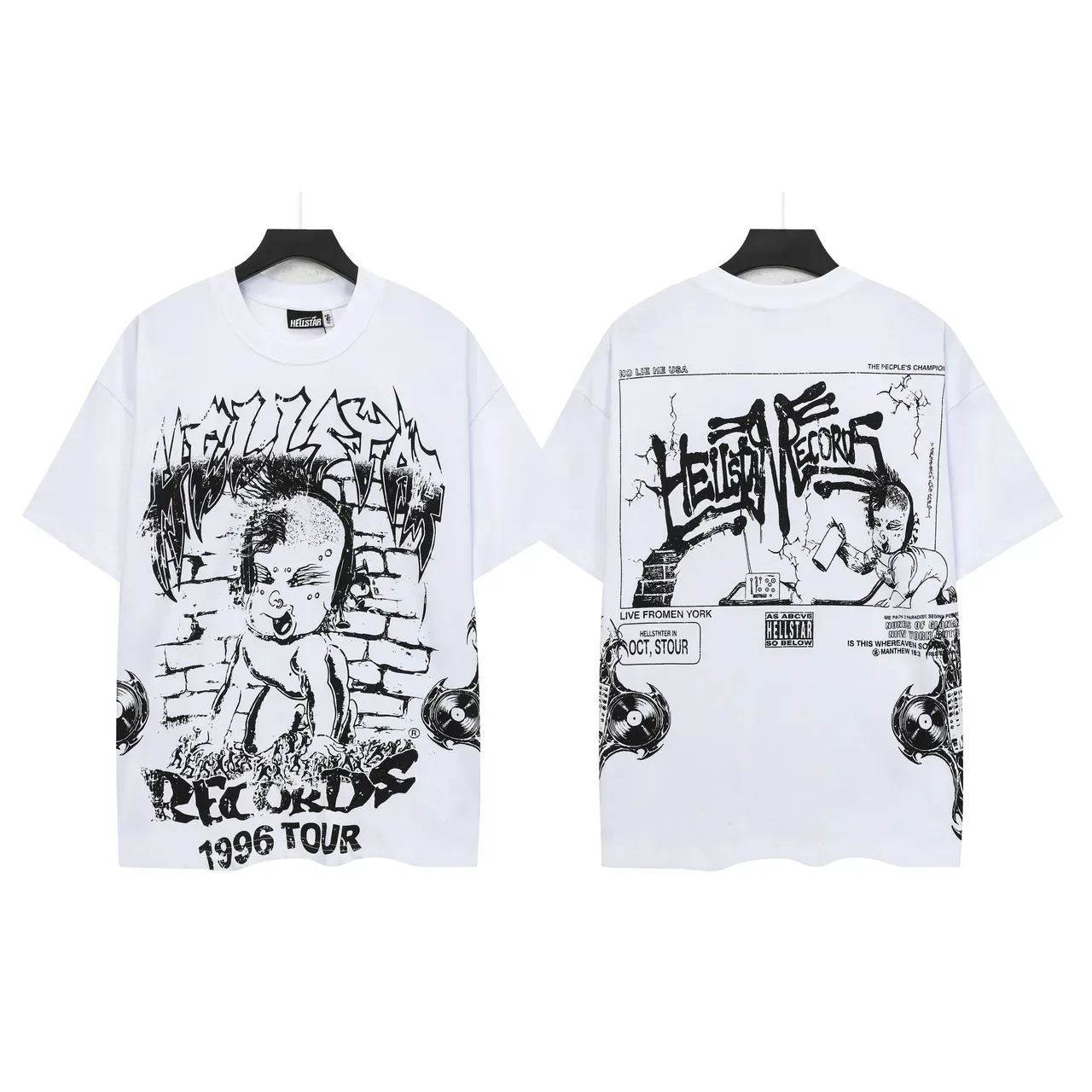 Hellstar Records 1996 Tour Graphic T-Shirt 6