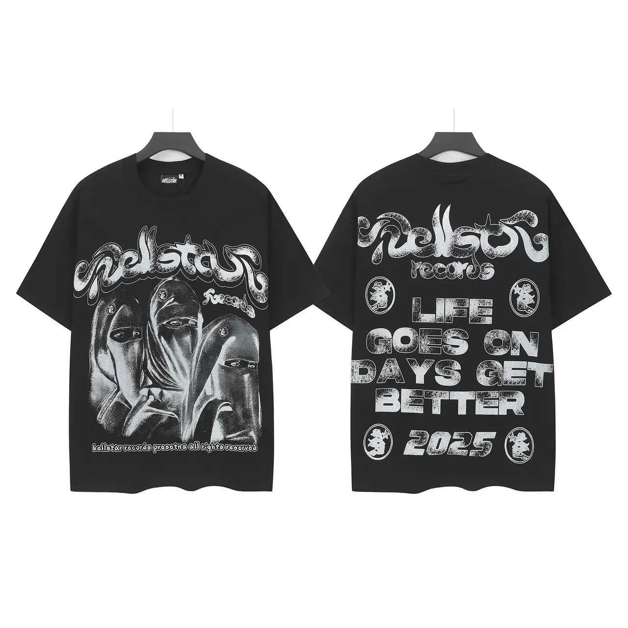 Hellstar Records Graphic Oversized T-Shirt 1