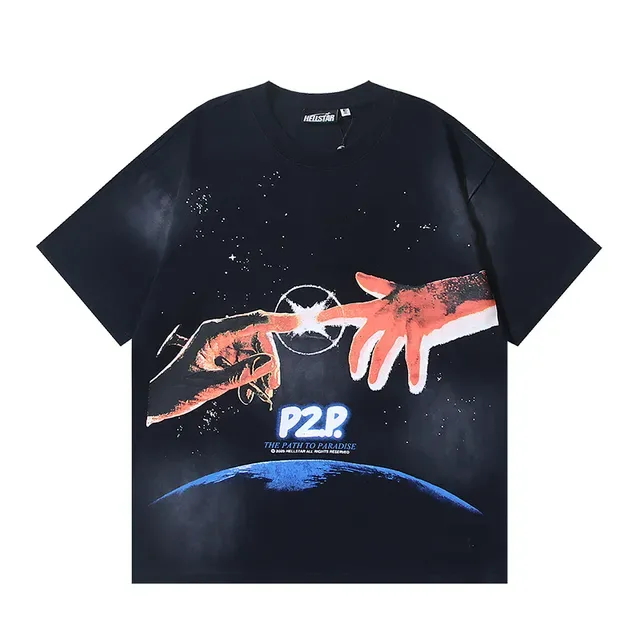 Hellstar Space Graphic Oversized T-Shirt 2