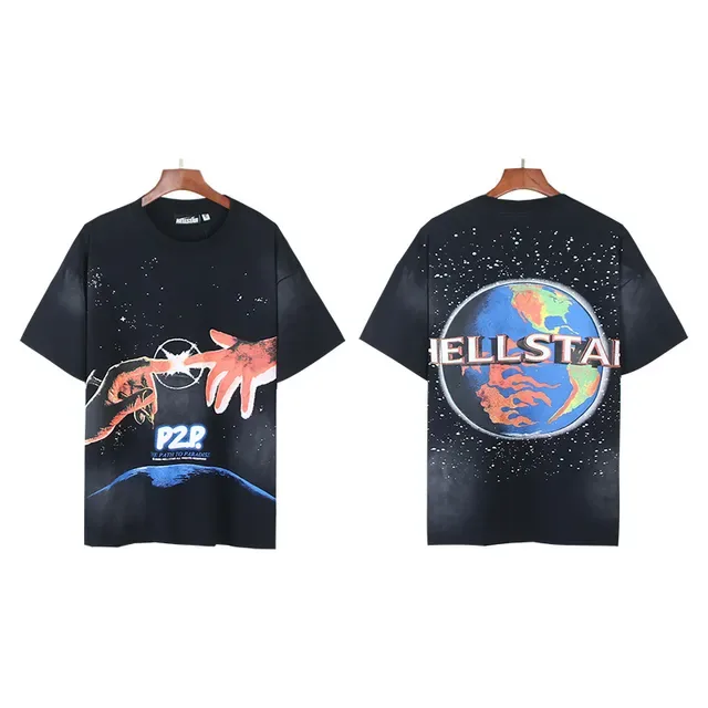 Hellstar Space Graphic Oversized T-Shirt 4