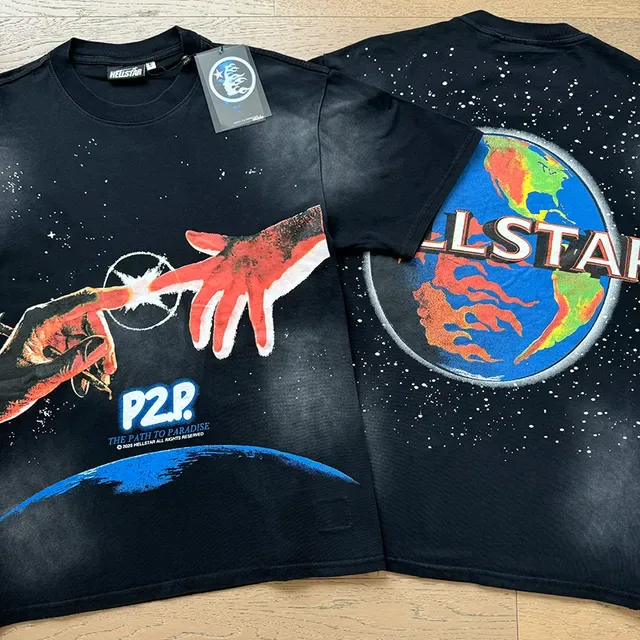 Hellstar Space Graphic Oversized T-Shirt 7