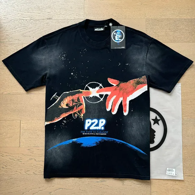 Hellstar Space Graphic Oversized T-Shirt 9
