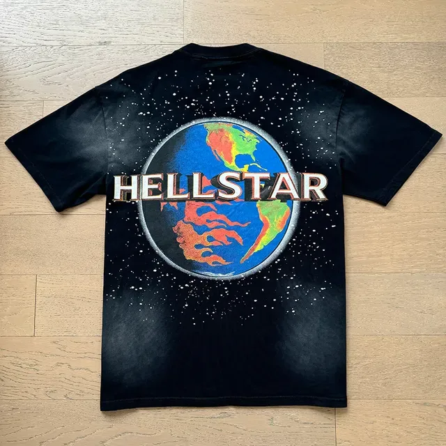 Hellstar Space Graphic Oversized T-Shirt 10