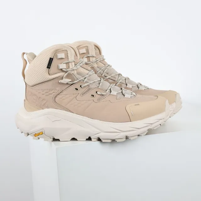 Hoka Beige High-Top GORE-TEX Lined Hiking Boots 3