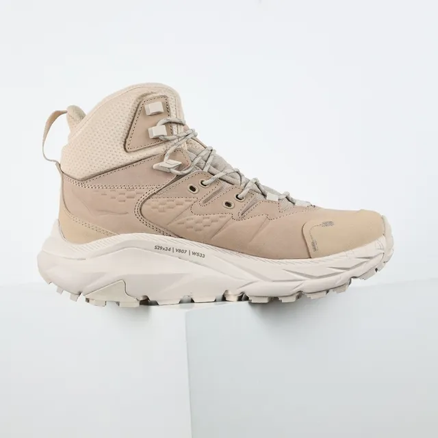 Hoka Beige High-Top GORE-TEX Lined Hiking Boots 7