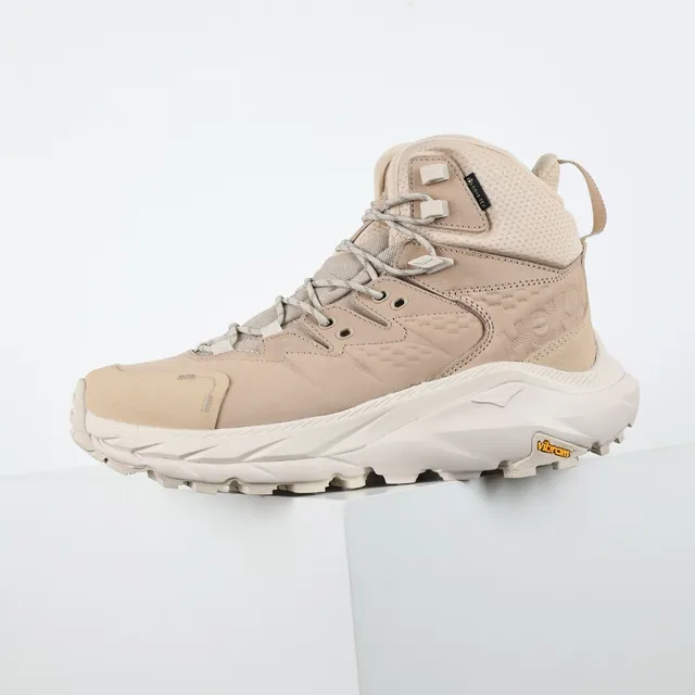 Hoka Beige High-Top GORE-TEX Lined Hiking Boots 9