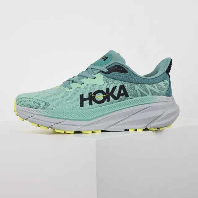 Hoka Clifton Chaussures de course Vert menthe et jaune 9
