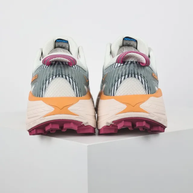 Hoka Mafate Speed 2 Gris clair rose orange Chaussures de course 8