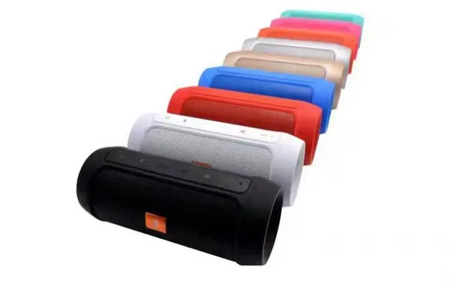 JBL Charge White Multicolor Cylindrical Fabric-Grille Portable Speaker 4