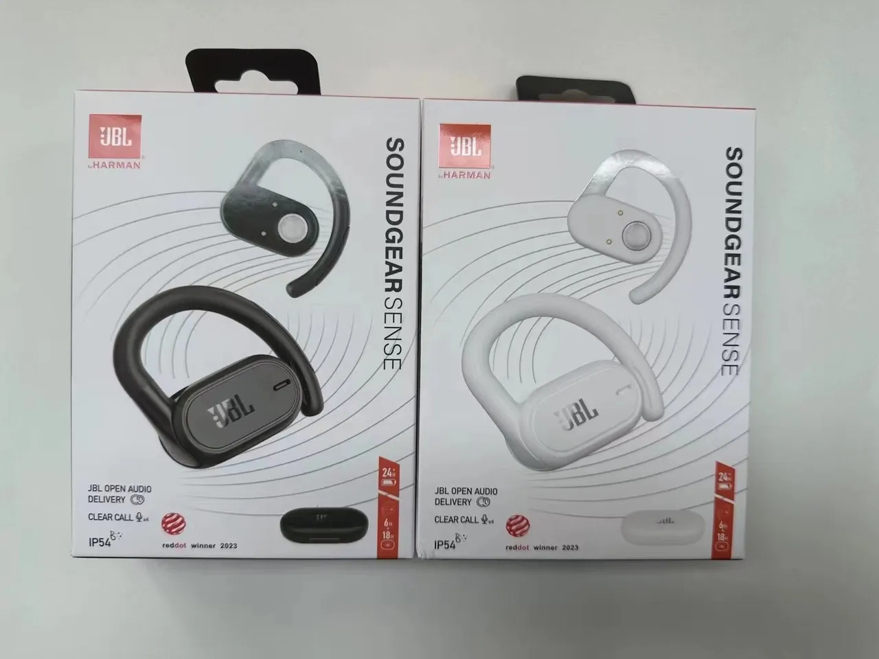 JBL Reflect Aero White Black Over-Ear Hook Design Compact Stem Housing Sports Earphones 9