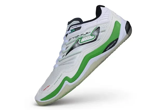 Joma Top-Flex Ultimate White Green Black Lifestyle Sneakers 3