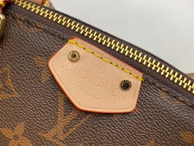 Louis Vuitton Brown Beige Monogram Canvas Structured Silhouette Boston Bag 6