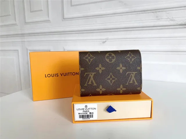 Louis Vuitton Brown Pink Damier Ebène Canvas Envelope Flap Short Wallet 2