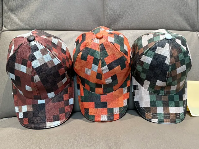 Louis Vuitton Checkerboard Jacquard Baseball Cap 2